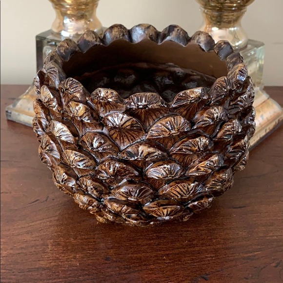 Yankee Candle Accents Yankee Candle Pine Cone Holiday Candle Holder